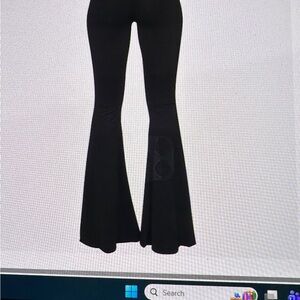 Daisy Del Sol High Waist Gypsy Comfy Yoga Ethnic Tribal Stretch Palazzo 70s Bell